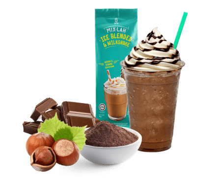 Ice Blended and Milkshake Hazelnut Chocolate | GFB Food