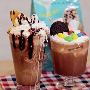 3 Resepi Ice Blended / Milkshake | Chocolate Banana | Choc Marshmallow | Chocolate Peanut Butter