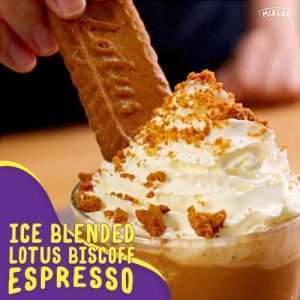 Resepi Ice Blended Biscoff Espresso Yang Mudah & Senang