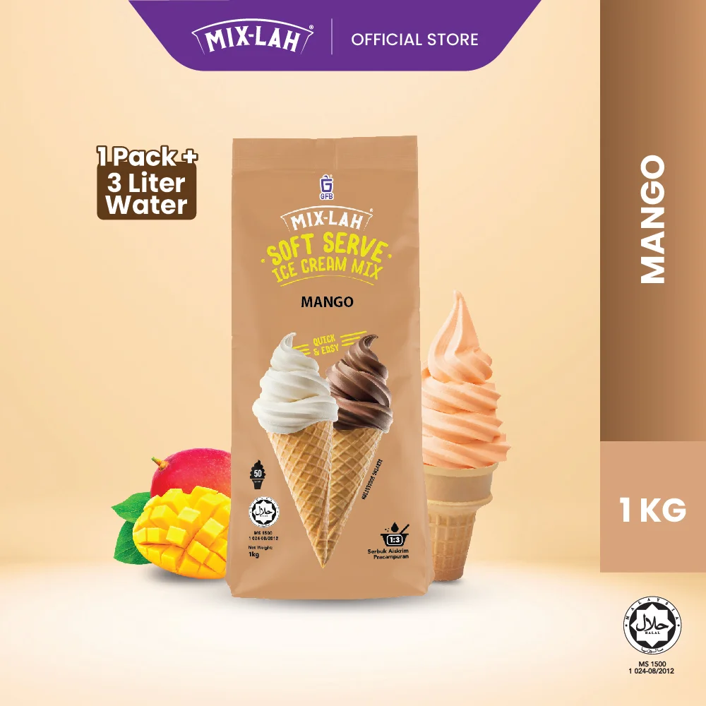 Mango Soft Serve Ice Cream - GFB Food