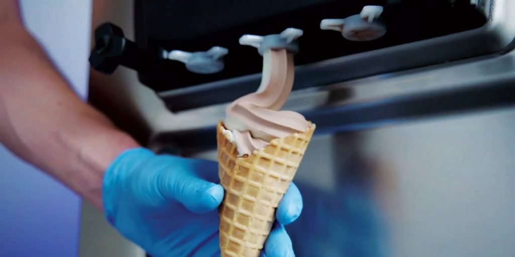 Easy way to make Soft Serve Ice Cream GFB Food